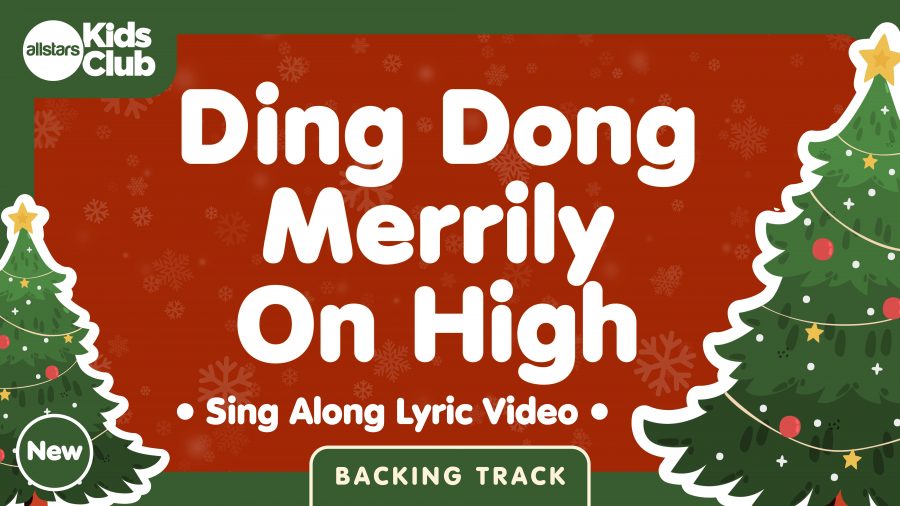 Ding Dong Merrily On High | Backing Track